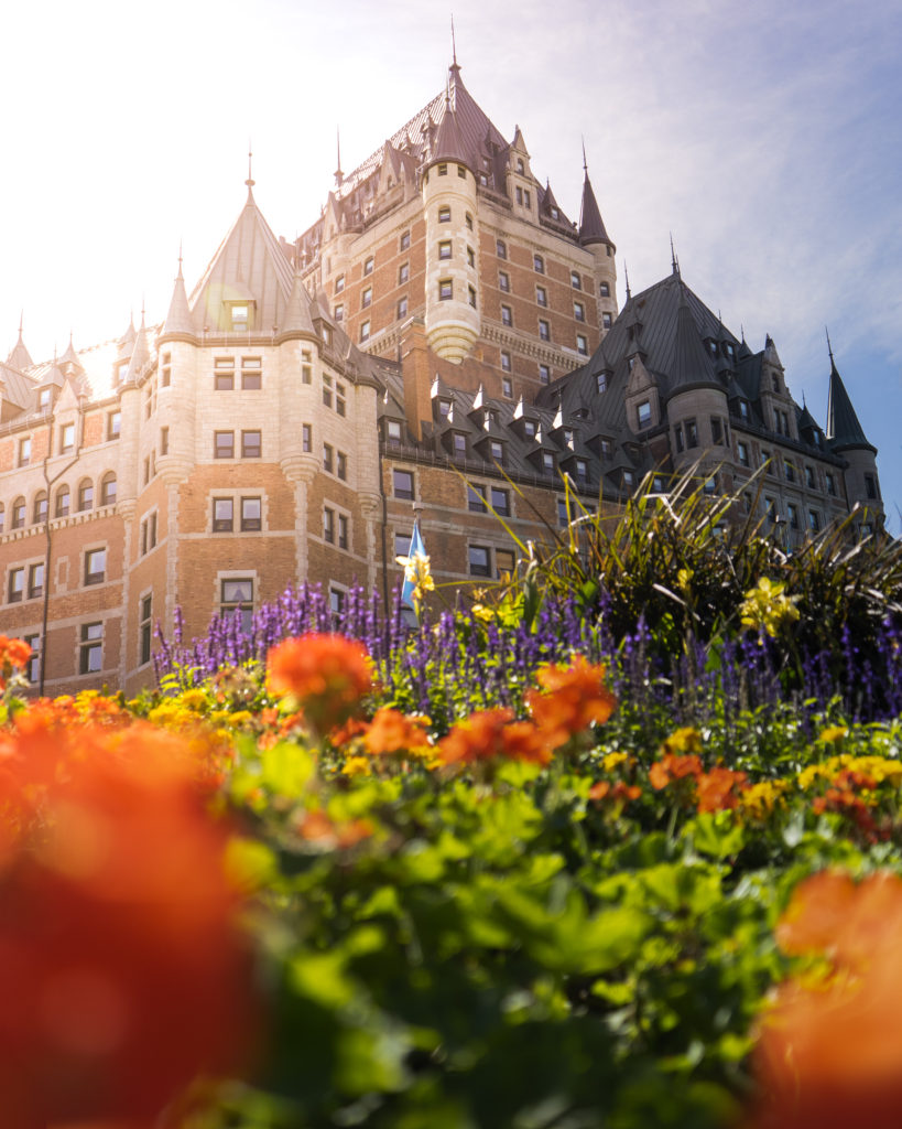 The Chateau Frontenac in Québec City