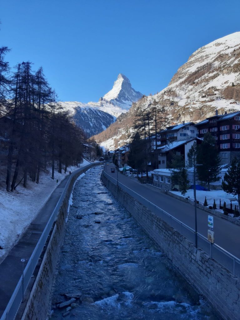 Matterhorn and a river