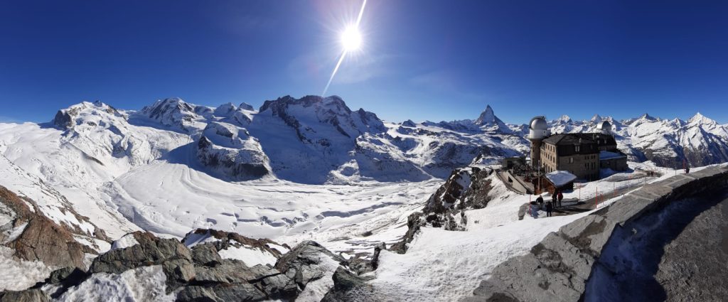 A 360° view on the Alps